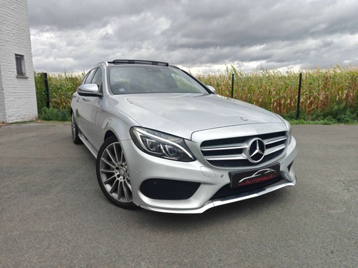 Mercedes-Benz C 200 C 200 d AMG LINE - AUTOMAAT - GPS/LEER/PANO/FULL LED - 12M GARANTIE